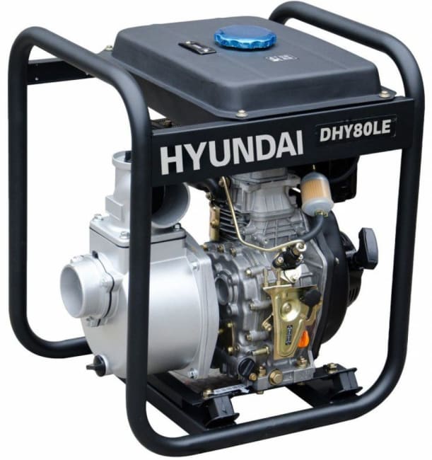 HYUNDAI DHY80LE Vannpumpe Diesel - Rent vann 1000L/m