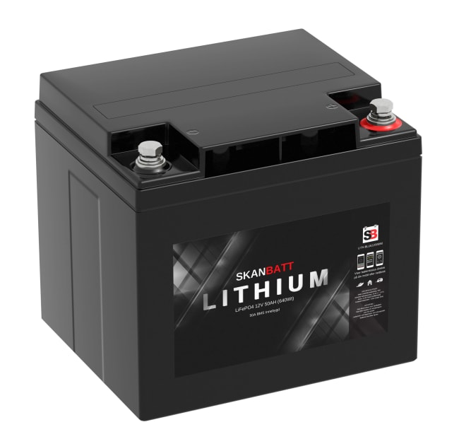 Skanbatt lithium bluetooth 50aH