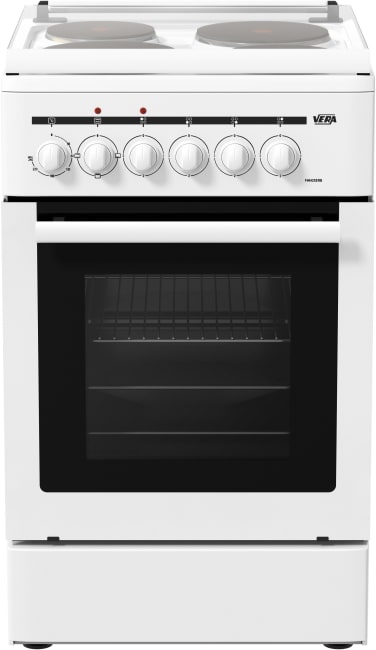 Komfyr 50x50 elektrisk, hvit