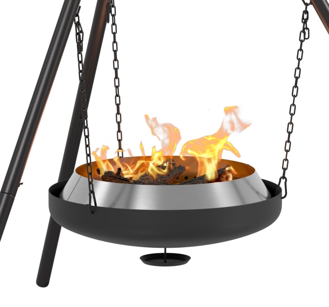 Rentbrennende innsats til bålpanne - slideshow 2