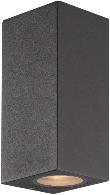 veggarmatur ume - gu10 - mørkgrå