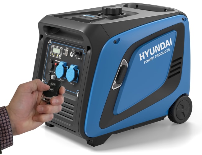 Hyundai HY3900SEi Strømaggregat 3900W -Serienr 220100124