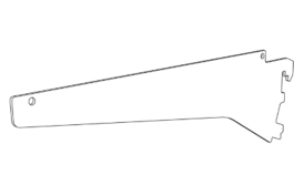Hylleknekt for 20cm hylle