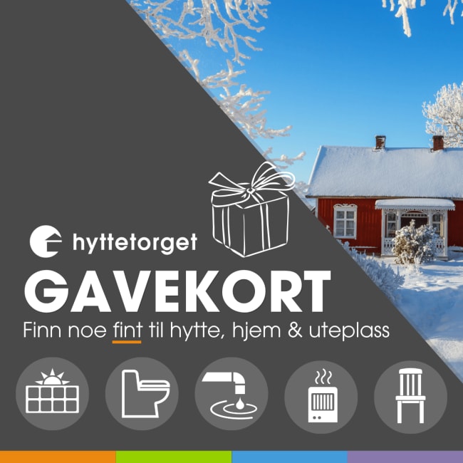 Gavekort hos Hyttetorget