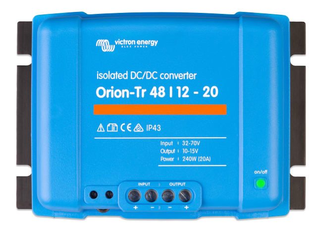 Victron Orion TR Omformer DC-DC 48>12V 30A Galvanisk isolert