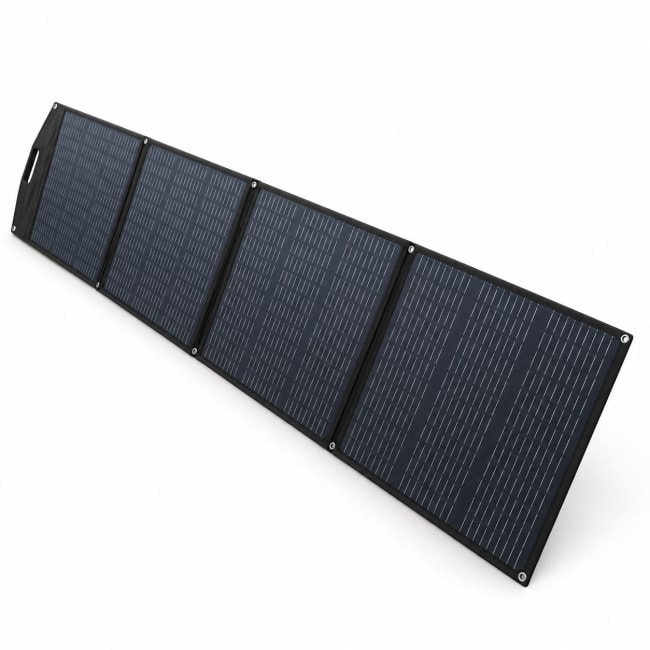 Skanbatt sammenleggbart Solcellepanel 220W m/regulator