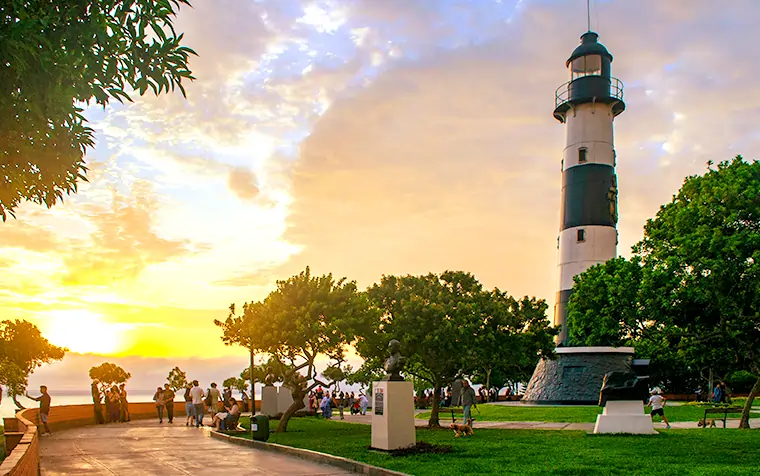 El clima en la ciudad de Lima es ideal para disfrutar al máximo, por eso es uno de los destinos mas reservados en viajes.travel.cl