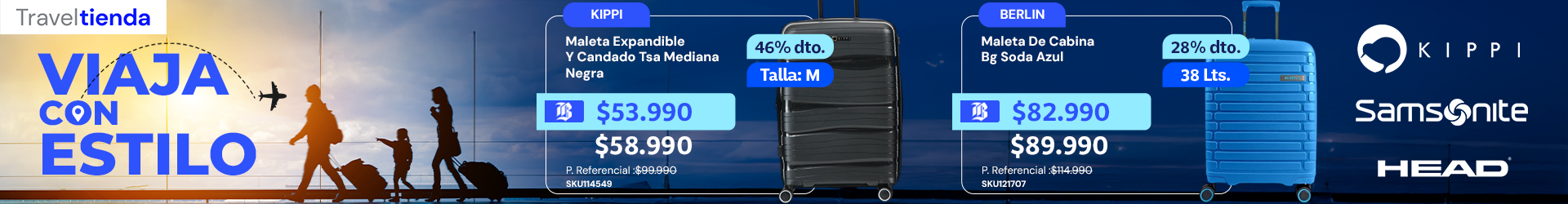 tenemos la maleta que tu viaje necesita