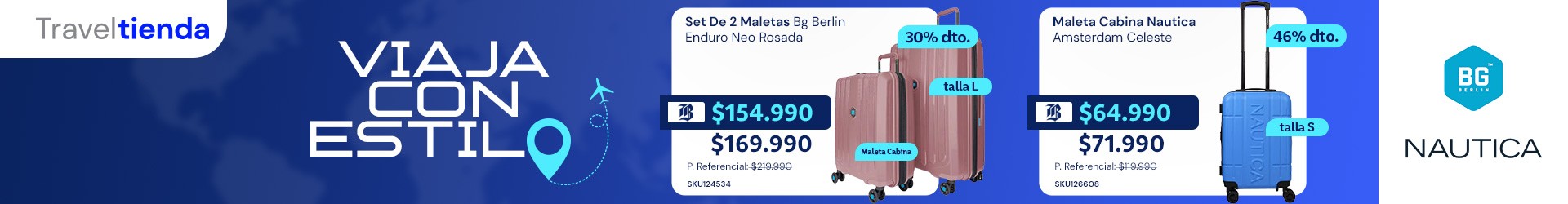 tenemos la maleta que tu viaje necesita