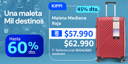 tenemos la maleta que tu viaje necesita