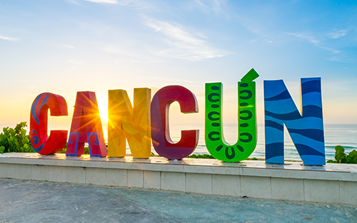 Un destino ideal si buscas viajes a Cancún para relajarte y disfrutar del sol. Reserva en viajes.travel.cl