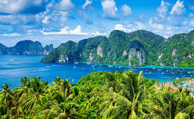 Descanso en Playa de Koh Phi Phi