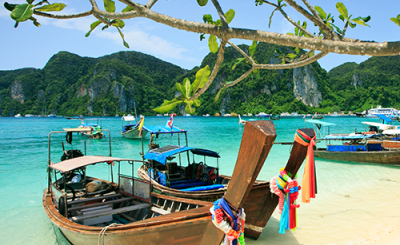 Descanso en Playa de Krabi