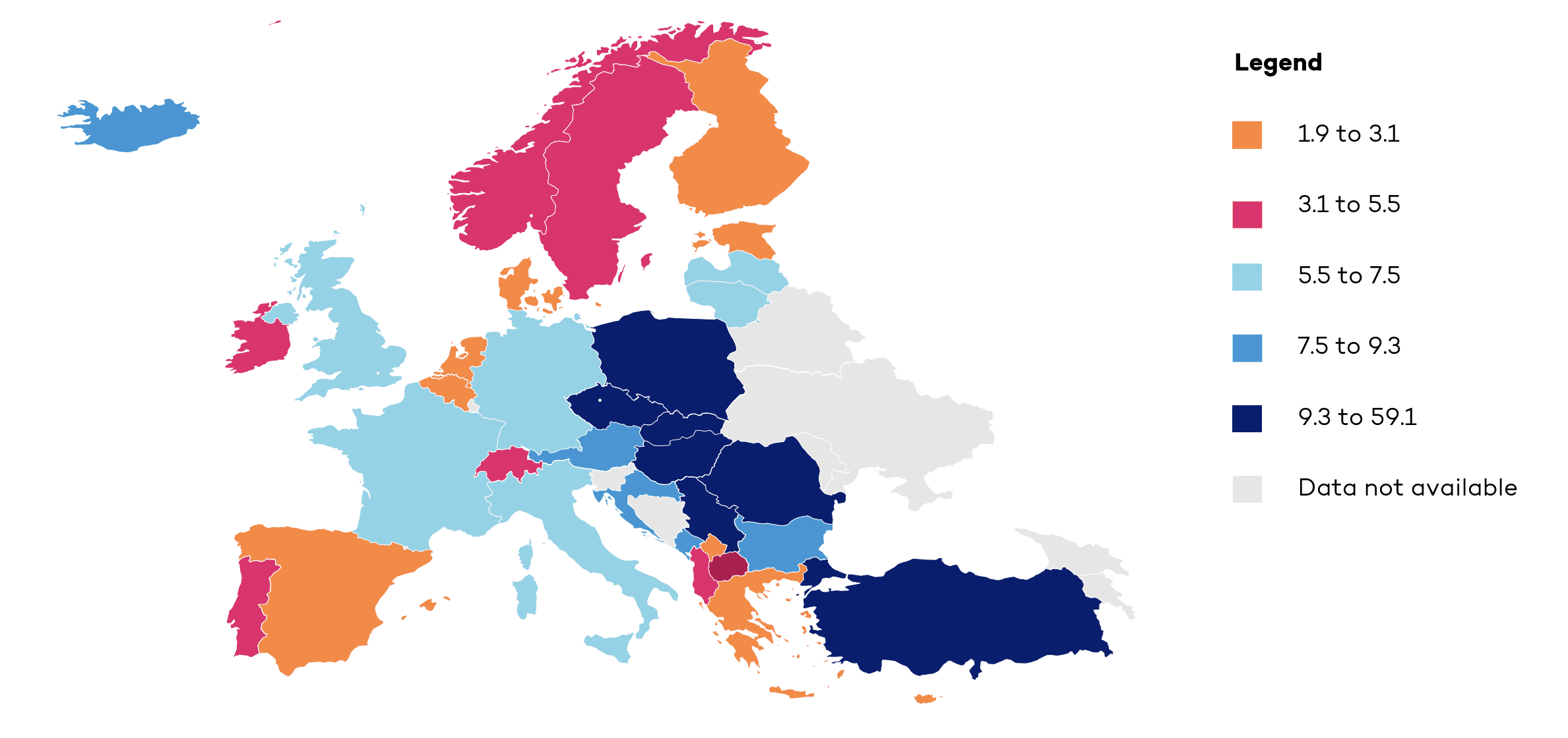Optimising Healthcare Countries