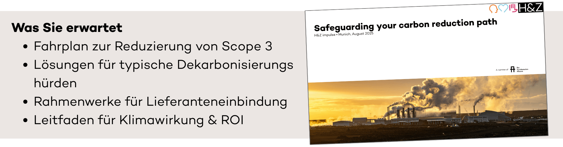 Was Sie erwartet