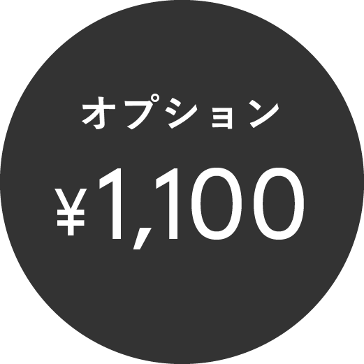 オプション ¥1,100