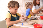 Chicago - child pottery class Shot