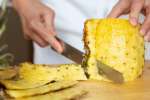 chef slicing pineapple | Classpop Shot