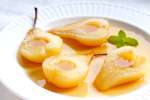 wine poached pears with cinnamon | Classpop Shot