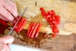 chef slicing and dicing tomatoes | Classpop Shot