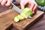 cutting avocados Shot