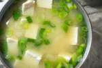 tofu miso soup with green onions | Classpop Shot