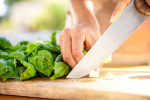 Nashville - garlic and basil cutting Shot