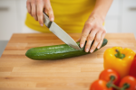 Bay Area - cutting cucumber Shot