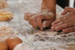 Manchester - making pasta dough Shot