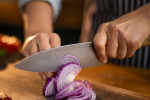 Boston - cutting red onions Shot