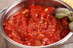 Dallas - homemade tomato sauce Shot