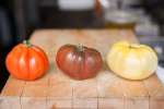 Orange County - heirloom tomatoes Shot