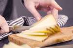 Slicing cheese Shot