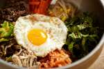 Korean bibimbap Shot