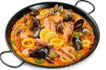 Authentic Spanish paella Shot