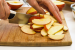 Nashville - cutting apples Shot