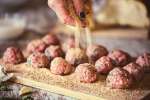 Breadcrumbs for forming perfect meatballs Shot