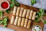 Tempting Taco Egg Rolls