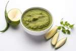 Green chutney Shot