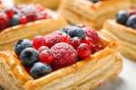 Puff Pastry Fruit Tarts With Fresh Berries and Passion Fruit Chantilly | Classpop Shot