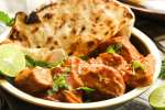 Butter chicken curry with naan | Classpop Shot