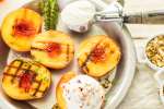 Grilled peach ice cream | Classpop Shot