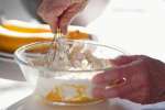 Mixing ricotta pancake batter | Classpop Shot