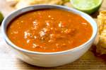 roasted salsa with homemade tortilla chips | Classpop Shot