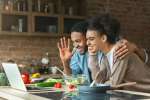 couple taking a virtual cooking class | Classpop Shot