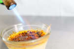 torching homemade creme brulee | Classpop Shot