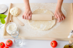 rolling pizza dough | Classpop Shot