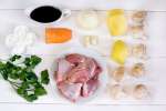 Coq Au Vin ingredients | Classpop Shot