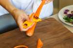 chef peeling carrots | Classpop Shot
