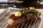 michael strip steak with roasted seasonal vegetables | Classpop Shot